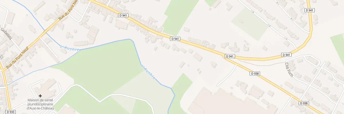 Plan du 78 Rue du Général de Gaulle à Auxi-le-Château