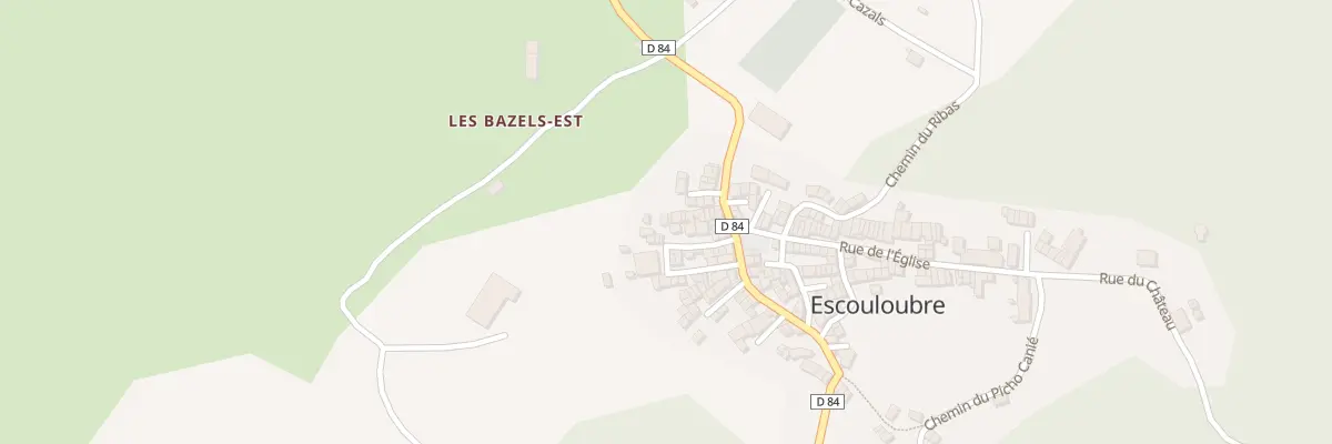 Plan du 12 Rue de la Claousette à Escouloubre