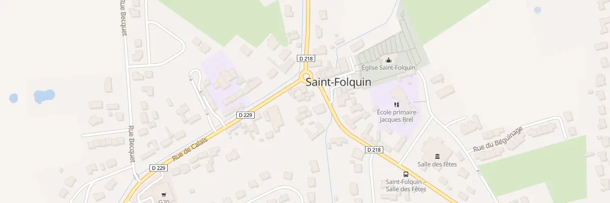 Plan du 144 Rue de Calais à Saint-Folquin
