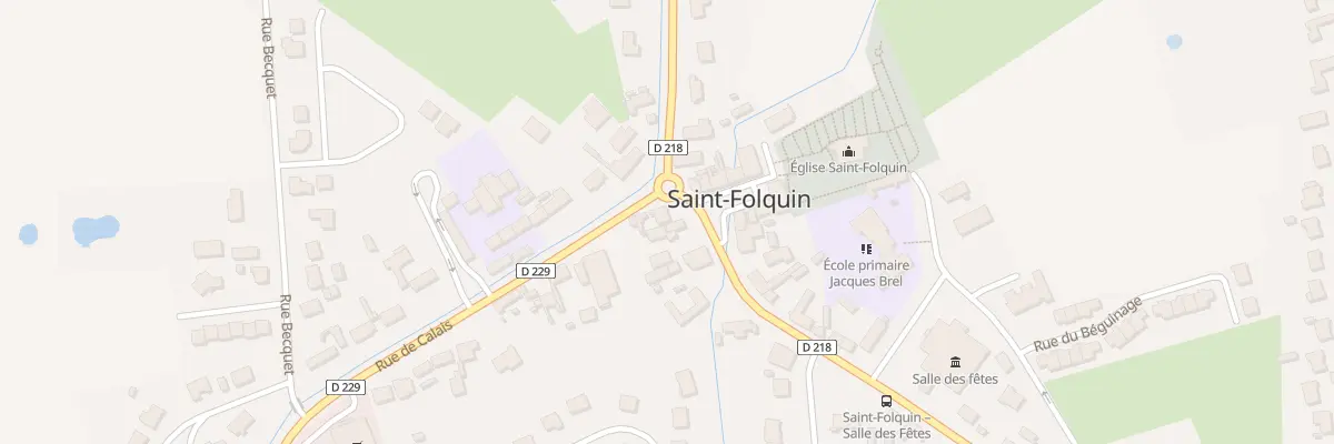 Plan du 146 Rue de Calais à Saint-Folquin