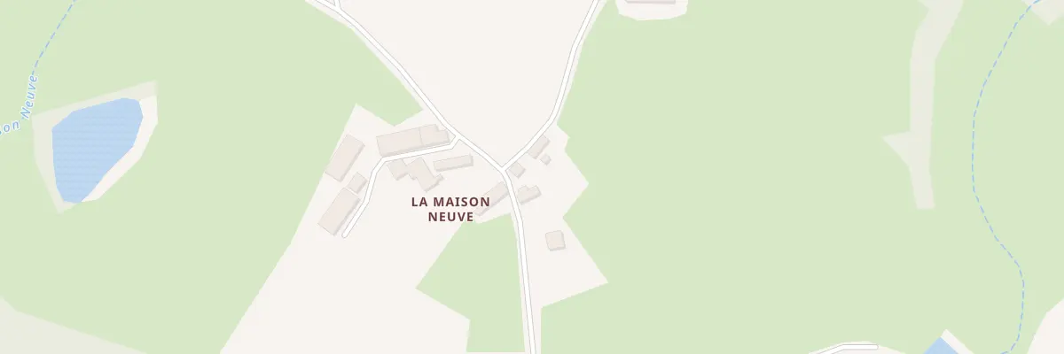 Plan du 3 La Maisonneuve à Parsac