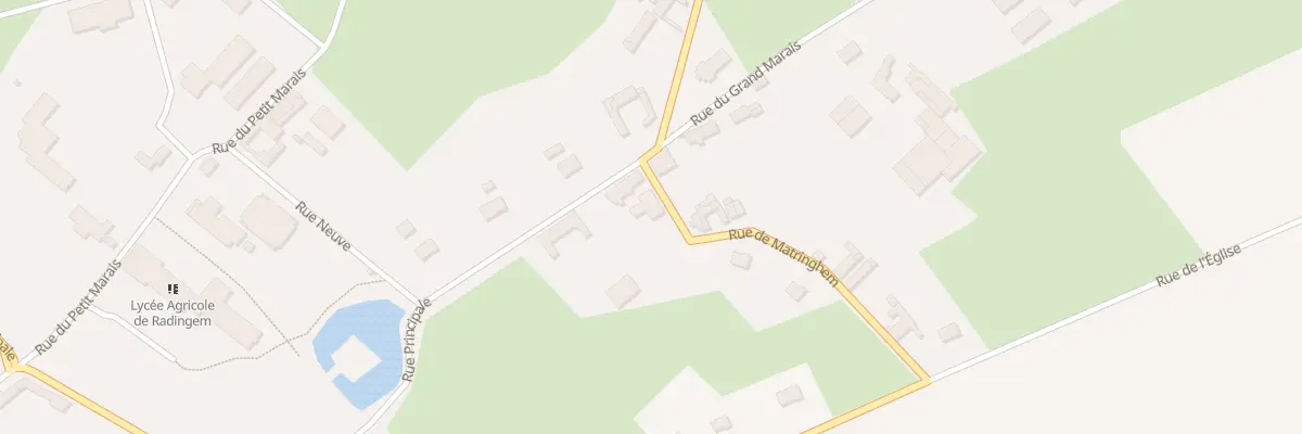 Plan du 45 Rue Principale à Radinghem