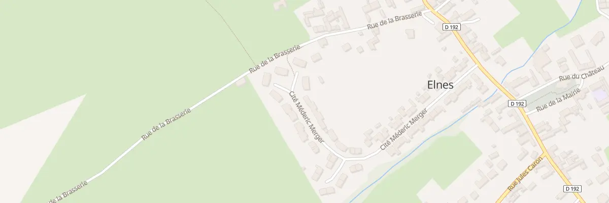 Plan du 44 Cité Médéric Merger à Elnes