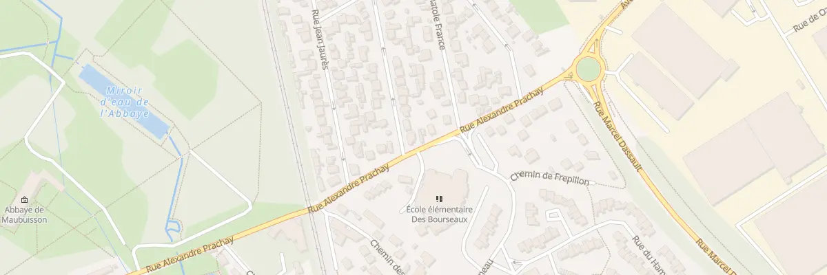 Plan du 2 Rue Victor Hugo à Saint-Ouen-l’Aumône