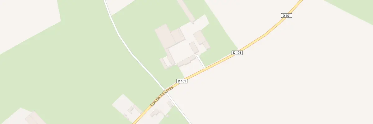 Plan du 48 Rue de Fillièvres à Quœux-Haut-Maînil