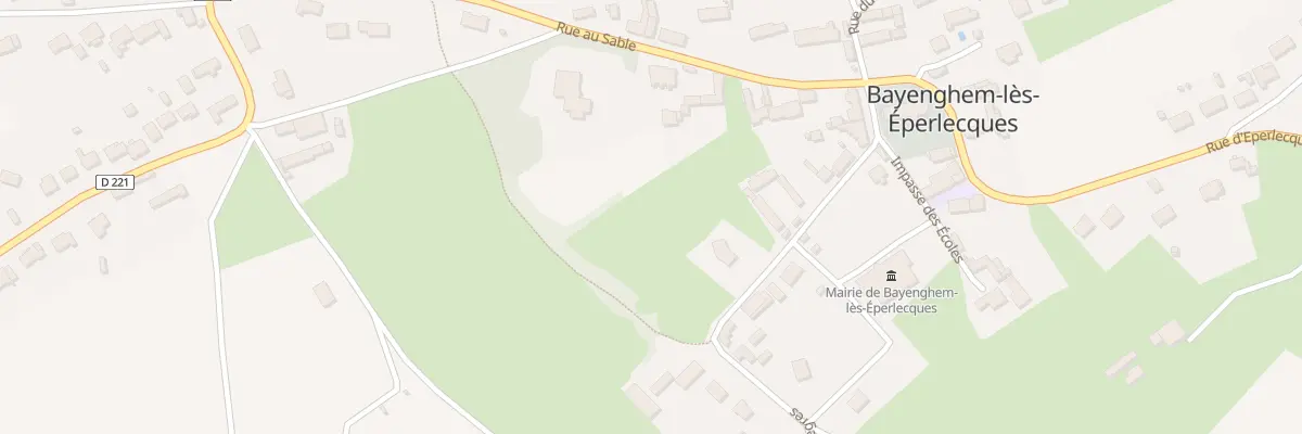 Plan du 126 Rue des Zègres à Bayenghem-lès-Éperlecques