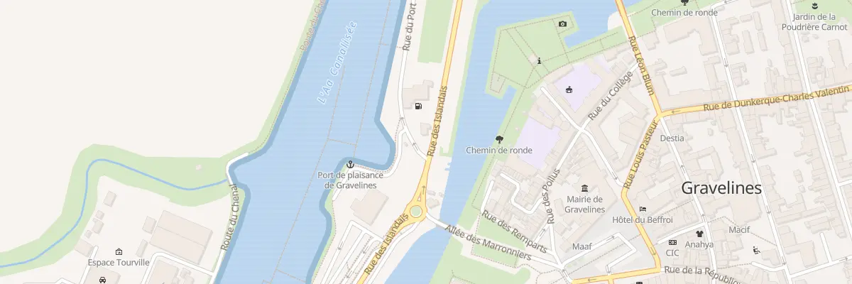 Plan du 15 Rue des Islandais à Gravelines