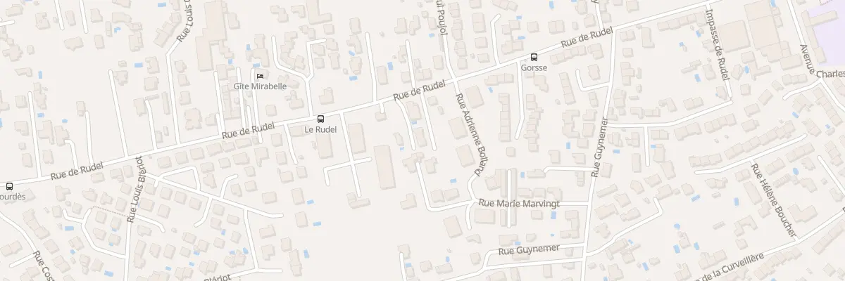 Plan du 77 Rue de Rudel à Albi