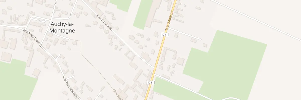 Plan du 63 Rue d’Amiens à Auchy-la-Montagne