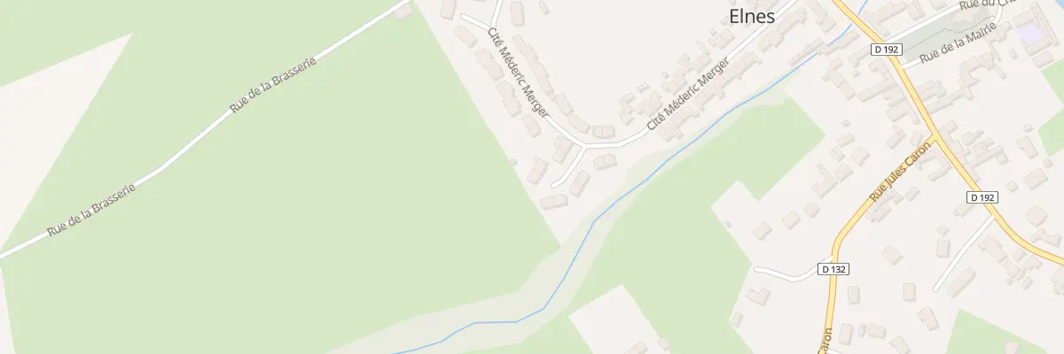 Plan du 39 Cité Médéric Merger à Elnes