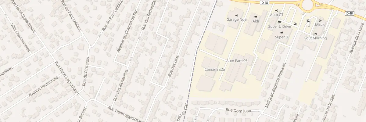 Plan du 21 Rue des Lilas à Conflans-Sainte-Honorine