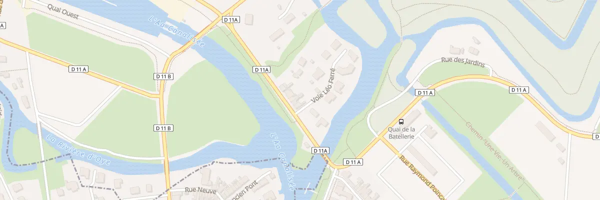 Plan du 15 Quai de la Batellerie à Gravelines