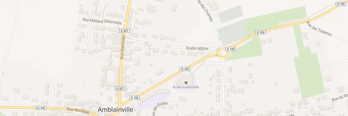 Plan du 12 Rle Abime à Amblainville