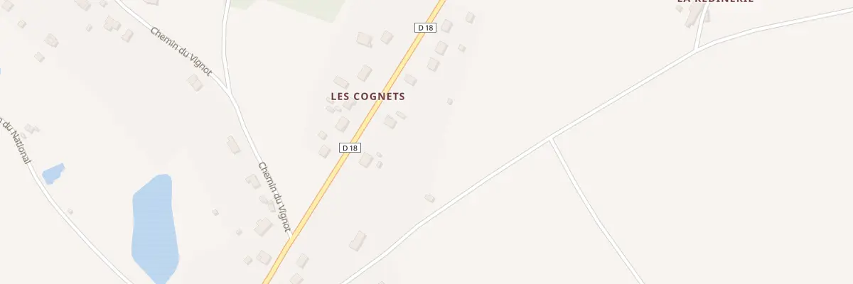 Plan du 46 Rue de l’Erable à Chezal-Benoît