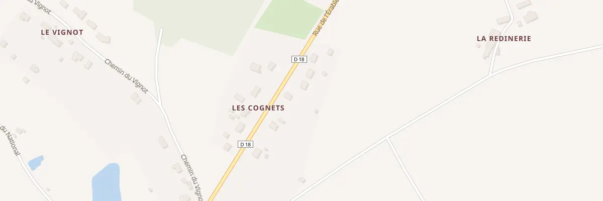 Plan du 48 Rue de l’Erable à Chezal-Benoît