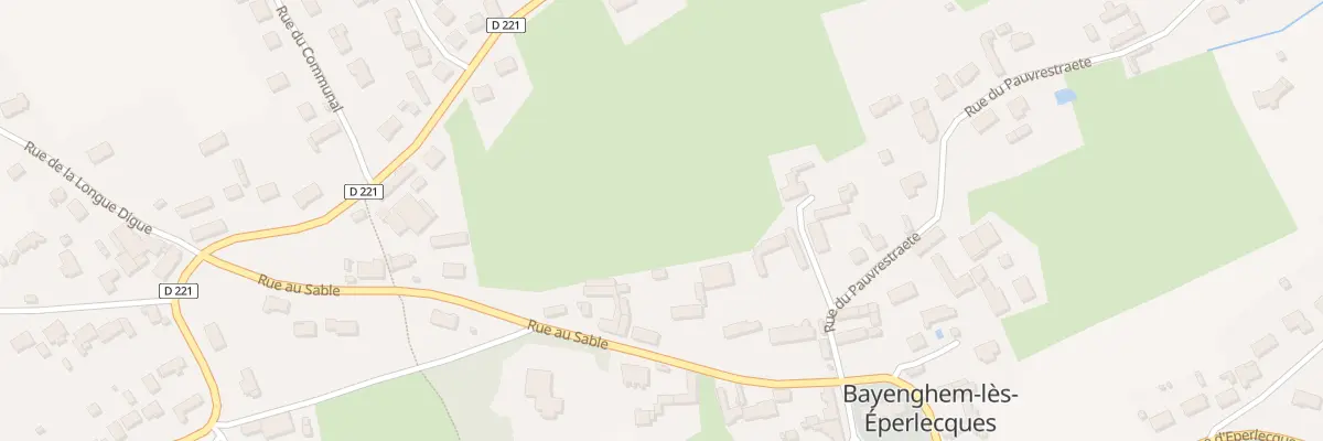 Plan du 10332 Rue des Sables à Bayenghem-lès-Éperlecques