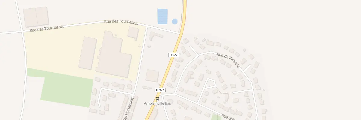 Plan du 9 Rue de Picardie à Amblainville