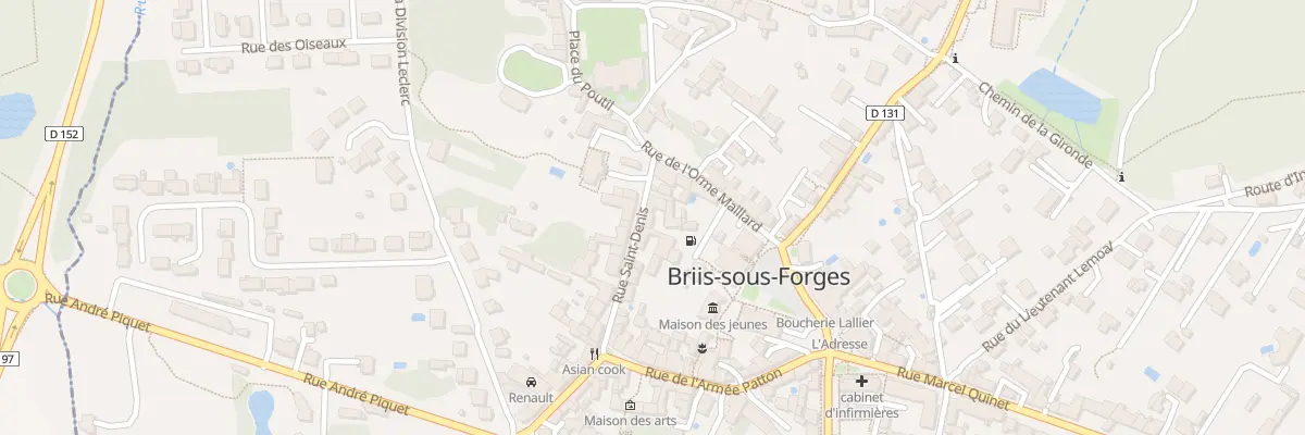 Plan du 5 Rue Saint-denis à Briis-sous-Forges