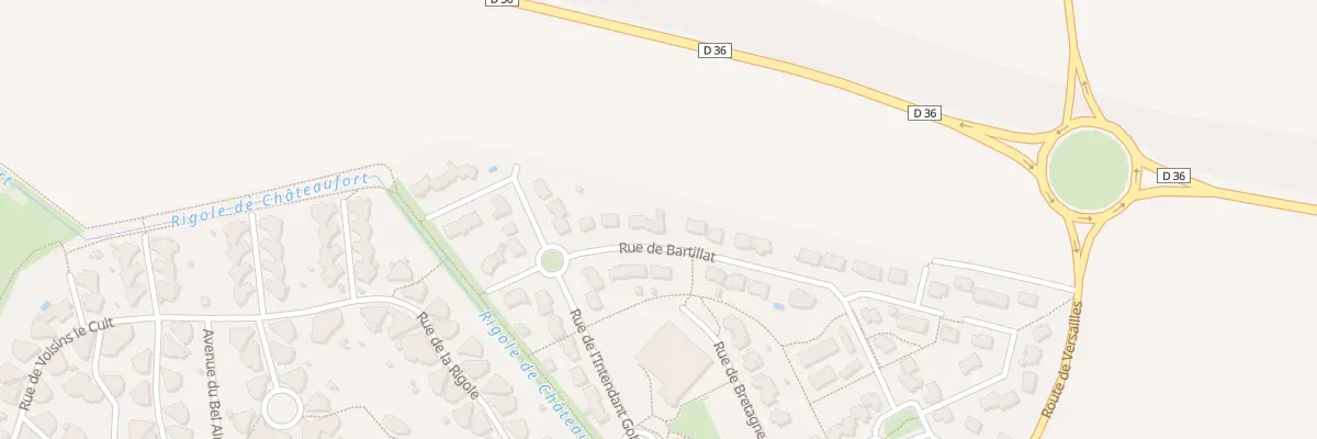 Plan du 18 Rue de Bartillat à Villiers-le-Bâcle