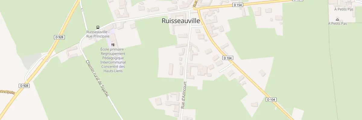 Plan du 10 Rue d’Azincourt à Ruisseauville