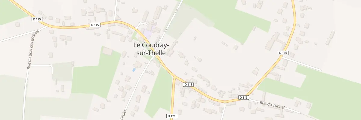 Plan du 6714 Rue Principale au Coudray-sur-Thelle