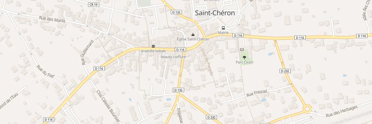 Plan du 3 Rue Aristide Briand à Saint-Chéron