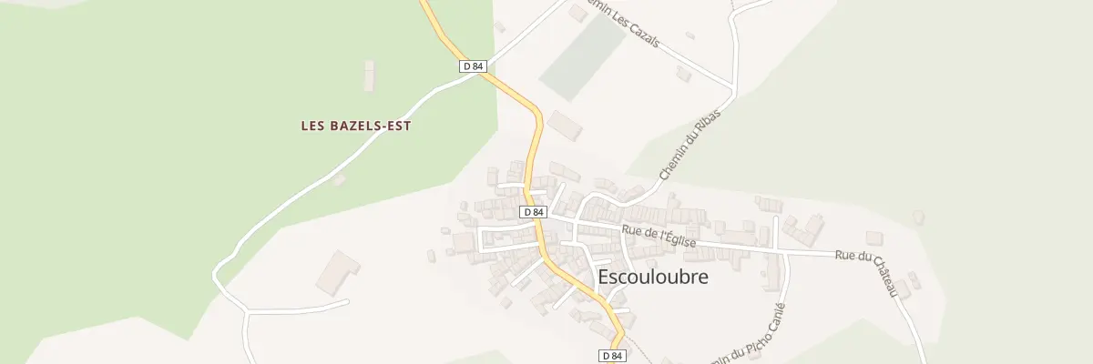 Plan du 5 Imp de la Poste à Escouloubre