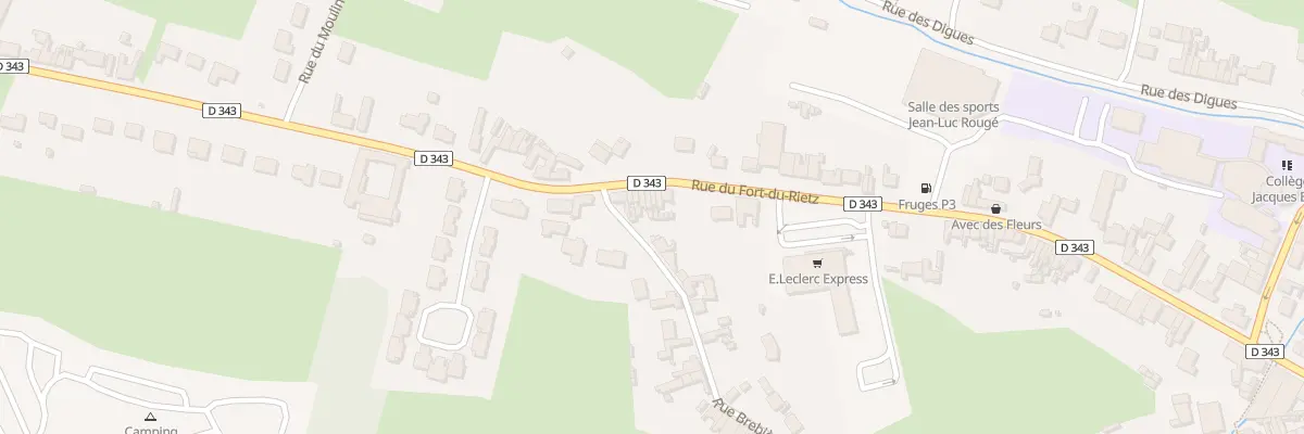 Plan du 91 Rue du Fort du Rietz à Fruges