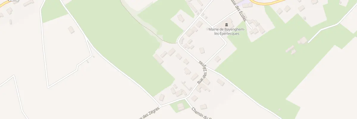 Plan du 263 Rue des Zègres à Bayenghem-lès-Éperlecques