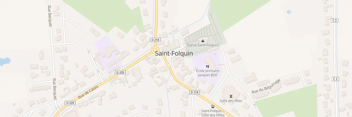 Plan du 83 Rue de Calais à Saint-Folquin