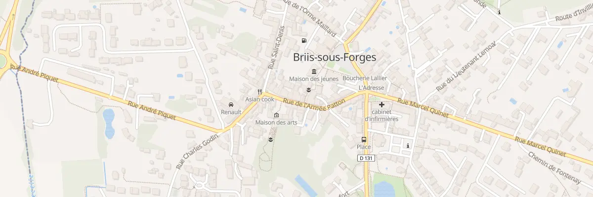 Plan du 14 Rue de l’Armée Patton à Briis-sous-Forges