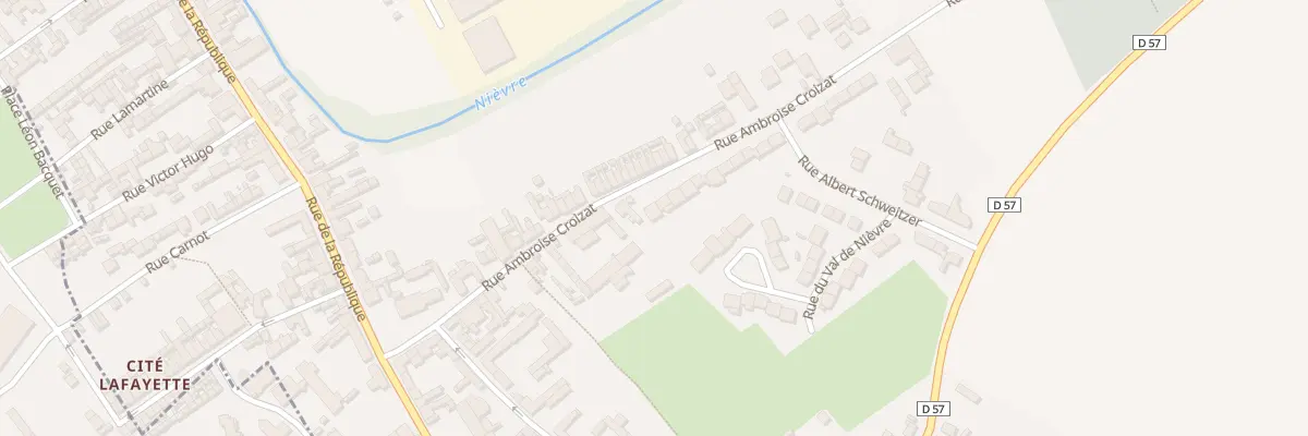Plan du 32 Rue Ambroise Croizat à Saint-Ouen