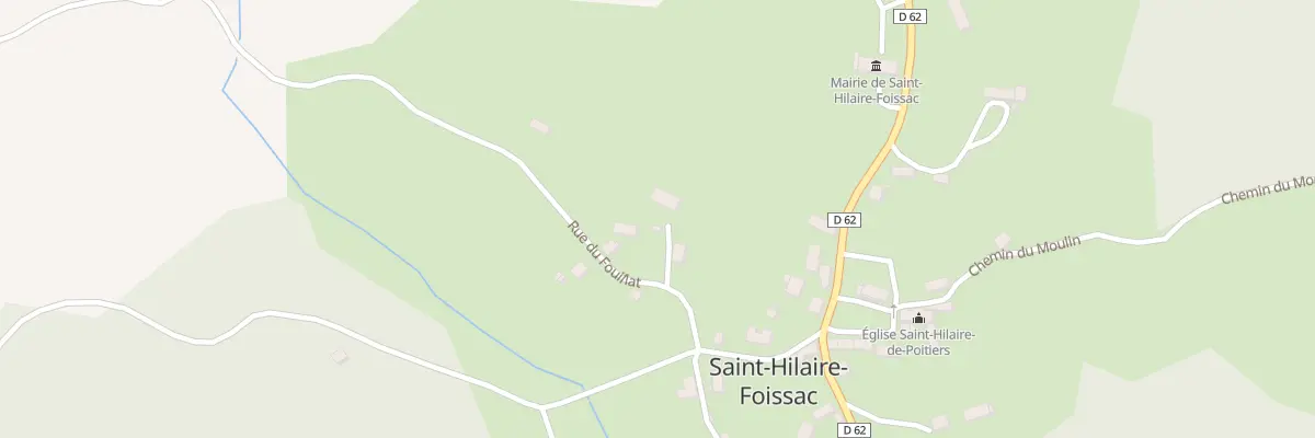 Plan du 4 Imp du Fouillat à Saint-Hilaire-Foissac