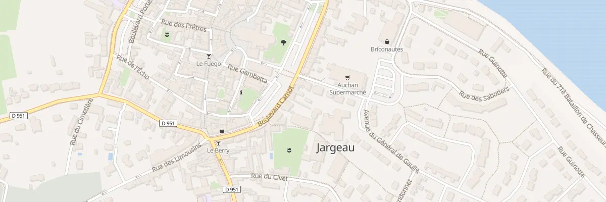 Plan du 31 Bd Carnot à Jargeau