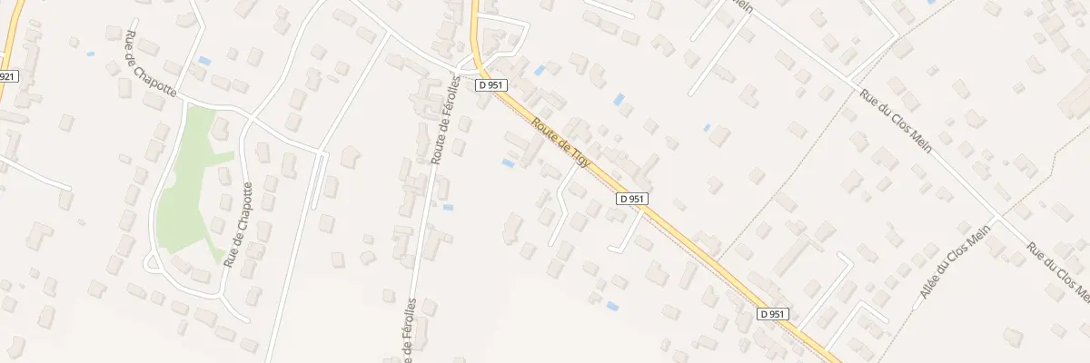 Plan du 8B Rte de Tigy à Jargeau