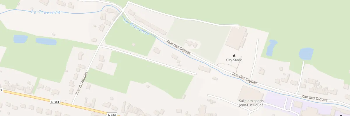 Plan du 21 Rue des Digues à Fruges