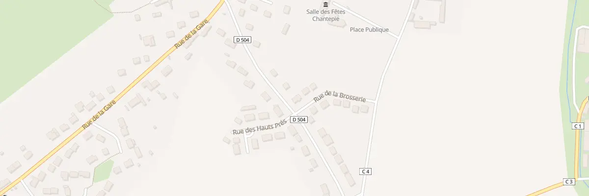 Plan du 1 Rue de la Brosserie à Saint-Sulpice