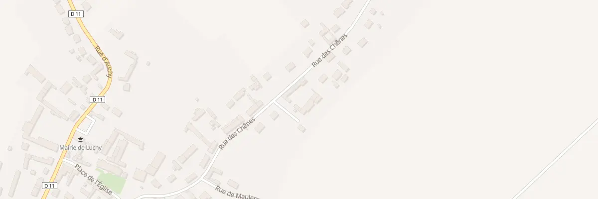 Plan du 22 Rue des Chênes à Luchy