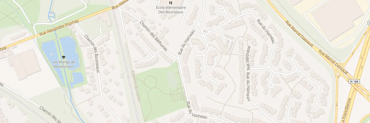Plan du 9 Rue du Hameau à Saint-Ouen-l’Aumône