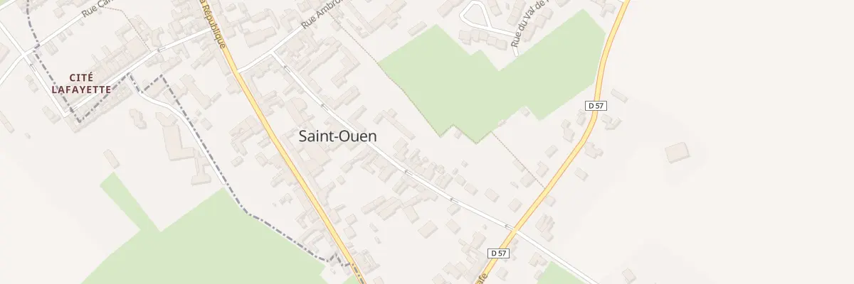Plan du 19 Rue de Vignacourt à Saint-Ouen
