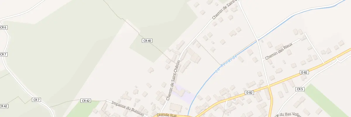Plan du 13 Che de Saint-chéron à Villeconin