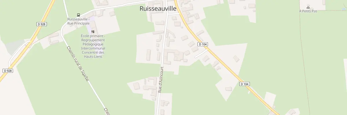 Plan du 5 Rue d’Azincourt à Ruisseauville
