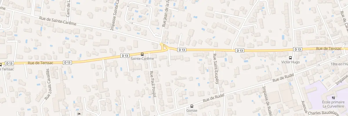 Plan du 73 Rue de Terssac à Albi