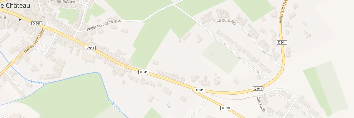 Plan du 97 Rue du Général de Gaulle à Auxi-le-Château