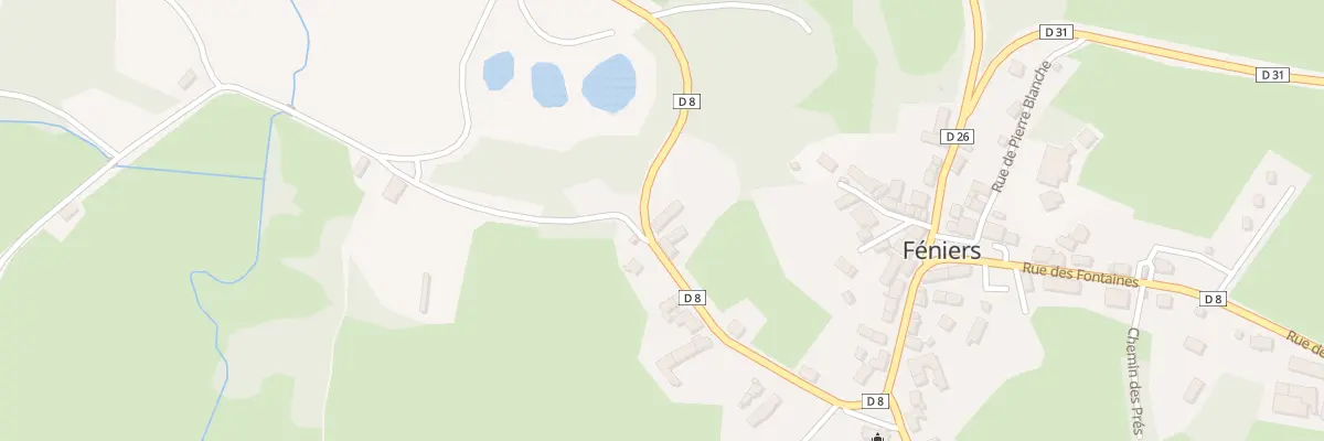 Plan du 5046 Le Bourg à Féniers