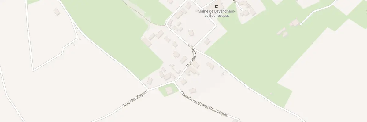 Plan du 370 Rue des Zègres à Bayenghem-lès-Éperlecques