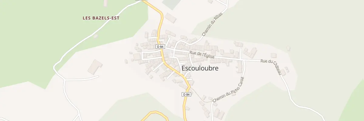 Plan du 8 Rue de la Resclause à Escouloubre