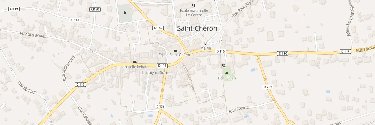 Plan du 17 Rue Charles de Gaulle à Saint-Chéron