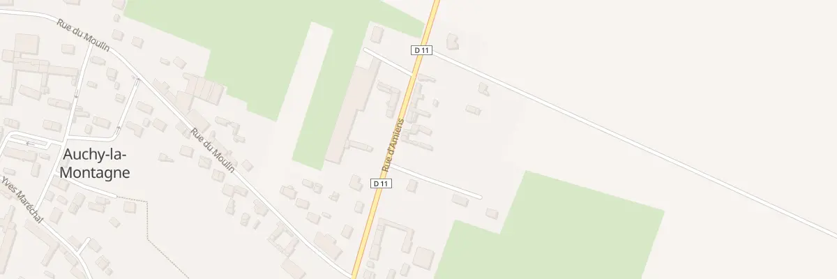 Plan du 92 Rue d’Amiens à Auchy-la-Montagne