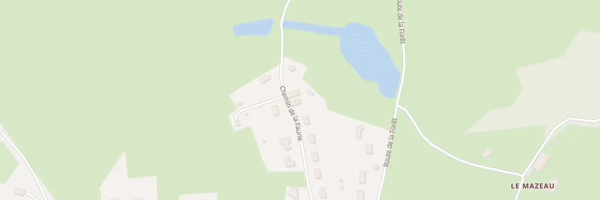 Plan du 3 Chem de La Faurie à Blessac